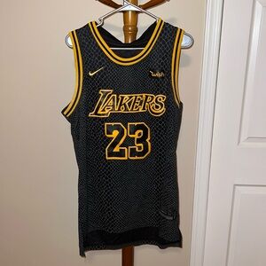 LeBron James mamba Lakers jersey